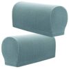 XIEHUZA Arm Rest Covers, Stretch Armchair Couch Armrest Chair Covers for Furniture Protector, Anti-Slip Sofa Chair Arm Caps Spandex Polyester Sli