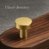 Bathroom Towel Holder Wood Towel Bar With Metal Rod Wall Mounted Towel Rack Multifunctional Bathroom Accessory No Bathroom Towel Holder