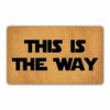 YZCZ Ewww, People Christmas Grinch Floor Rug Indoor/Front Door Mats Home Decor Machine Washable Rubber Non Slip Backing 29.5"(W) X 17.7"(L)