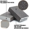 12pcs Sanding Blocks, Sanding Sponges-6 Different Specifications for Softwood, Paint on wood, Metal, Wall Polishing, Accessories Hand Sanding