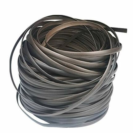Mhome Plastic Woven Rattan Repair Material for Outdoor Garden Patio Furniture, Durable Wicker Bench Chair Table Repair Kits (Gradient Coffee)