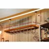 Bar Wine Rack Solid Wood Stylish Simplicity Down Wine Rack Vintage Wine Rack Creative Ornaments Display Rack Wine Racks Multi-Function Storage Wi