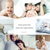 TEXARTIST King Mattress Pad Cover Cooling Mattress Topper 400 TC Cotton Pillow Top Mattress Cover Quilted Fitted Mattress Protector with 8-21 Inc