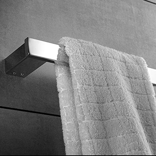 N/A Bath Towel Bar Towel Rack Bar Classic Wall-mounted Stainless Steel Bathroom Towel Rack Bathroom Kitchen Towel Rack Single Layer