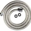 Bristan HOS 150CN01 C Cone to Nut Std Bore Shower Hose, Chrome, 1.5m