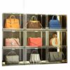 Acrylic Display Case Clear Handbag Storage Organizer for Closet, Stackable Bag Organizer with Magnetic Door for Wallet, Cosmetic, Toys (9)