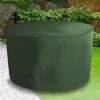 Bosmere Protector 6000 | Circular Table Cover | D 128cm H 71cm | 100% Waterproof, UV Protected, Heavy Duty 600D | 6 Year Guarantee | C545