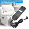 DECARETA Recliner Chair Controller Recliner Hand Control 2 Button Controller with Up and Down,5 Pins Hand Control Black Replacement Chair Control