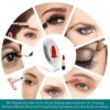 20X Magnifying Mirror, 6 Inch, Two Sided Hand Mirror, 20X/1X Magnification, Folding Makeup Mirror with Handheld/Stand, Use for Makeup Application