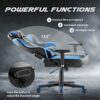 Farini Gaming Chair, Gaming Chair for Adults,High Back PC Computer Chair with Lumbar Support, Headrest (Black & Blue)