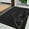 Yimobra Durable Indoor Door Mats, Easy Clean Entrance Floor Rug, Water Absorption Welcome Mat for Outdoor Front Door, Resist Dirt, Patio, Busy Ar