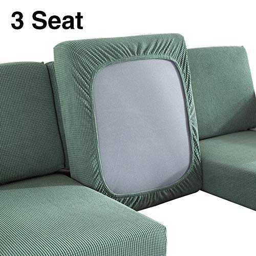 MOVKZACV Sofa Cushion Covers Replacement,High Stretch Sofa Cushion Cover,Sofa Seat Slipcovers Couch Cushion Cover Furniture Protectors Sofa slipc