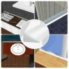 39Inch/1M Shower Threshold Water Barrier, Wet Room Bathroom Kitchen Floor Water Dam, Shower Tray Sealing Strip, Sink Bathtub Countertop Water Ret