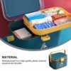 Cabilock Useful Household Medicine Box Multi- Layer Pill Box Portable Medicine Storage Box