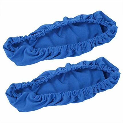 Vikye Chair Arm Covers, Chair Arm Protector Made of 92% Polyester and 8% Spandex Suitable for Most of Office Chairs(Blue)