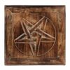 something different Altar Table, Brown, One Size