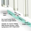 Coram 40111 Replacement Seal For Folding Bath Screens 4 & 5 Panel