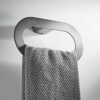 HIGOH Bath Towel Holder,Bathroom Hand Towel,Towel,Zinc Alloy Spray Towel Rack,Toilet Bathroom,Wall-Mounted Punched Hand Wipe Hanger