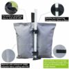 ABCCANOPY 4 Pack Gazebo Weight Bags Industrial Grade Heavy Duty Double-Stitched Sandbags,Leg Weights for Pop Up Gazebo ,Patio Umbrella, Outdoor F