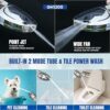GH1200 Handheld Filter Shower Head High Pressure with10 Modes Quick Installation, Leak- Proof and Clog Resistant Powerful High Pressure Shower He