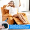 2 Pcs Recliner Release Pull Handle Universal Sofa Chair Recliner Replacement Handle Parts Metal Couch Style Pull Chair Release Handle with Cables