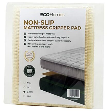 ECOHomes Mattress Slide Stopper Stop Bed from Sliding - Mattress Gripper Non Slip Pad Keep Mattress Topper from Sliding | Mattress Holder in Plac