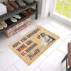 Agriism Door Mat Indoor Entrance Porch Welcome Funny Non Slip Rugs To Knock Aand Get The German Shepherds Involved Doormat Home Decor Home Decor