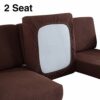 MOVKZACV Sofa Cushion Covers Replacement,High Stretch Sofa Cushion Cover,Sofa Seat Slipcovers Couch Cushion Cover Furniture Protectors Sofa slipc