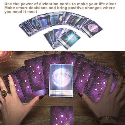 ALREMO HUANGXING - Fate Divination Card, Divination Card Light Weight for Travel for Family for Beginners for Party