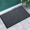 Yimobra Door Mats Outdoor, Heavy Duty Non Slip Outdoor Welcome Mats for Front Door, Easy Clean Outside Doormats for Outdoor Entrance Home Entry M
