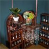 Stylish Simplicity Down Wine Rack, Retro Wrought Iron Wine Rack, Multi-Function Storage Wine Rack, Creative Display Stand, Goblet Rack Home, Rest