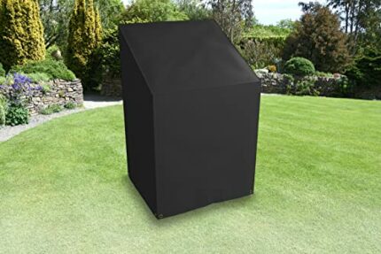 Bosmere Protector 6000 | Stacking Chairs Garden Outdoor Cover | L 61cm D 68cm H 107cm | 100% Waterproof, UV Protected, Heavy Duty 600D | 6 Year G