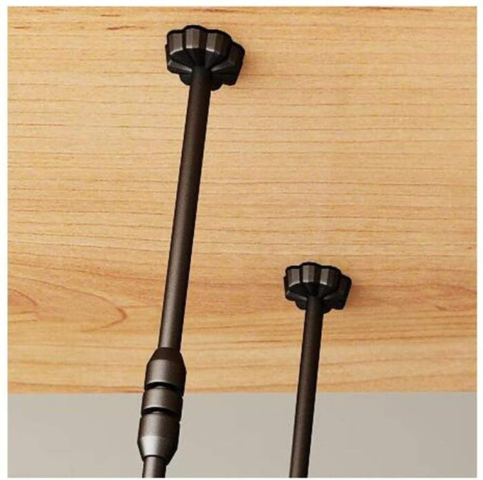 EMISOO Creative wine rack,Bar counter wine rack, wine glass rack, wine glass rackHanging upside down goblet rack (Color : Brown, Size : 120 * 30c