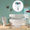 1Pcs Toilet Flush Button, Round Head Dual Toilet Push Button, Cistern Flush Replacement, Toilet Push Button Flush Replacement Compatible with Ide