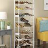 Whitmor Shoe Tower, Resin, White, 30 Pair (10 Tier)
