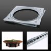 Alvinlite 6 Inch Square Metal Rotating Swivels Plate TV Desk Lazys Susan Turntable Bearing