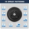 Expandable Garden Hose 100ft - Expanding Water Hose with 10 Function Nozzle, 4 Layer Latex and 3/4'' Solid Brass Fitting, Easy Storage Garden Wat