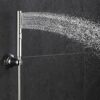 Shower Head, WEIDMAX Handheld Shower Wand Bath Shower Head Bathroom 3 Function Round Shower Faucet High Pressure Spa Shower Cloth Diaper Washer w