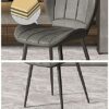 dining chair Kitchen Dining Room Furniture Chairs Living Room Chairs Set Of 2 Dining Chairs With Upholstered Seat and Cushioned Backrest Leisure