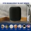 Bangcheer Bamboo Stand for Homepod/HomePod 2 with Non-Slip Feet and Scratch Resistant Elegant Space Saving Smart Speaker Bamboo Holder Enhance Ho