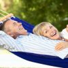 BEJOY King Size 2-Person Quilted Fabric Garden Hammock with Suspenders and Removable Pillows, Large Hammock Indoor Outdoor Patio and Terrace, Dar