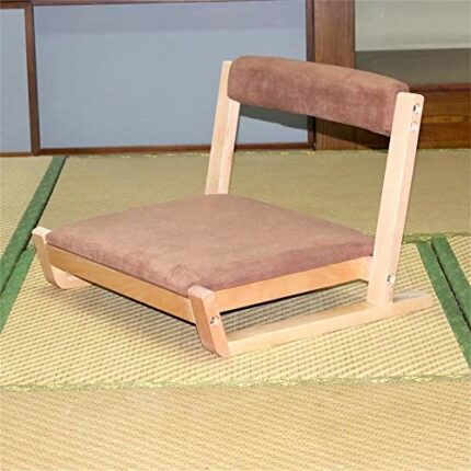 EODNSOFN Accent Chair Wood Legless Chair Floor Seating Great for Reading Watching TV Living Room Furniture