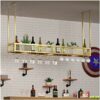 Stylish Simplicity Down Wine Rack Simple Style Home Goblet Multi-Function Living Room Display Glass Storage Wine Rack - Restaurant Kitchen Bar Fl