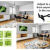 AVF EL204B-A Multi-Position Full Motion Long Extension TV Mount for 25-Inch to 40-Inch TV or Monitor, Black