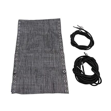 POHOVE Zero Gravity Chair Replacement Fabric,Anti Gravity Lounge Chair Cloth With 4pcs Rope,Folding Lounge Repair Cloth For 20-21inch Patio Lawn