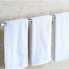 XHALERY Bathroom Bath Towel Bar, Single Towel Rack for Bathroom, Towel Holder Wall Mount Tower Hanger/80Cm