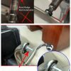 Stemless Mute Office Chair Wheel, 50mm Furniture Casters, Replacement Casters, Swivel Chair Caster, 8mm Hole Diameter, 360 Degree Swivel Casters,