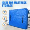 Antimbee Mattress Bag for Moving & Storage of King Size, Heavy Duty Mattress Cover for Moving with 12 Handles and Dual Zippers Closure, Thick Reu