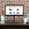 VIVO Full Motion Single VESA Computer Monitor Desk Mount Stand with Articulating Double Center Arm Joint, for up to 32 inch Screens (STAND-V101)