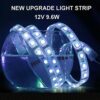 round Led Bathroom Mirror Illuminated Demisting Bathroom Smart Makeup Vanity Dimmble Touch Switch, Frameless Frosted Edges, Switch+antifog,